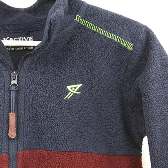 ACTIVE Full Zip Up Fleece Light Jacket - Picture 2 of 4